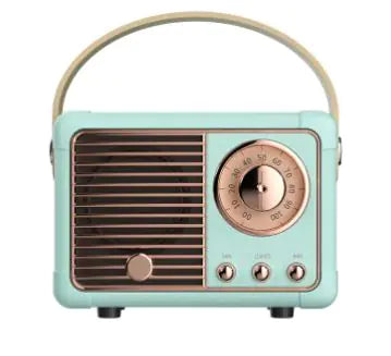 Retro Mini Bluetooth Speaker – Timeless Style, Modern Sound