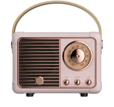 Retro Mini Bluetooth Speaker – Timeless Style, Modern Sound